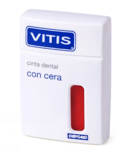 Vitis dental tape with wax 50 m