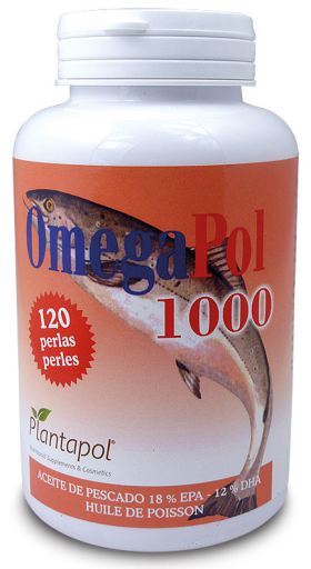 Omegapol Salmon Oil 1000 mg. 120 Pearls