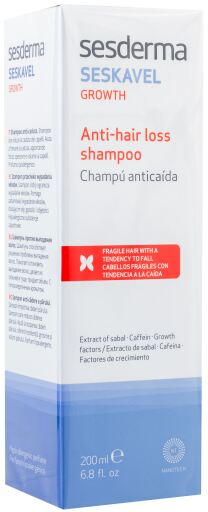 Seskavel Growth Anti-Hair Loss Shampoo 200 ml