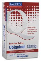 Pure and active ubiquinol with Q10 100 mg