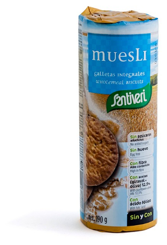 Muesli Cookies S / A Santiveri