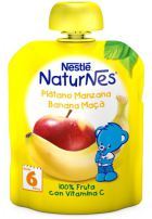 Naturnes Mashed Apple Banana + 6 months 90 gr