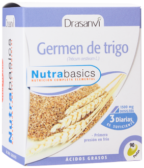 Wheat Germ 500mg 90 Nutrabasic pearls