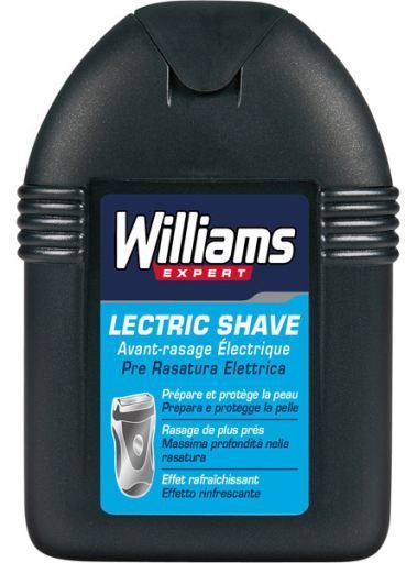 williams electric pre shave lotion 100 ml