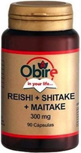 Reishi Shitake Maitake 90 Capsules 300 mg