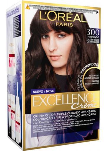 Excellent Brunette # 300 True Dark Brown Tint