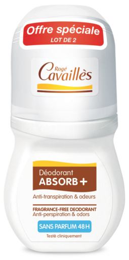 Absorb+ Roll-On Deodorant 50 ml 2 units