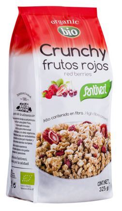 Organic Red Fruits Crunchy Muesli 325 gr