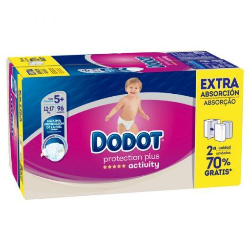 Dodot Diapers Activity Extra Size 5 96 Units Golden
