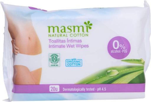 Female Intimate Wet Wipes 20 units