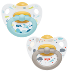 Classic Latex Pacifier 0-6m 2 units