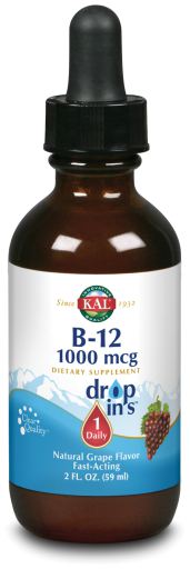 Vegetarian B12 Drops 1000mcg 53ml