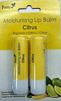 Moist Lip Balm with Citrus Extract 2 units