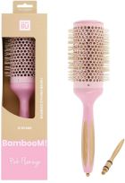 Round Bamboo Brush 52mm Flamingo Pink