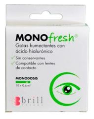 Fresh Overall Moisturizing Eye Drops 10 x 0.4 ml