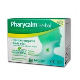 Pharycalm Herbal Sore Throat 24 Tablets