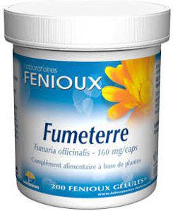 Fenioux Fumaria 200 Capsules 160 mg