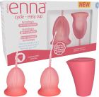 Cycle Menstrual Cups Size L 2 units + Sterilizer