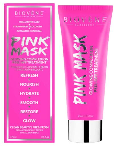 Pink Mask Exfoliating Treatment for Glowing Complexion 75ml