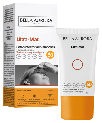 Ultra-Mat Anti-Spot Sunscreen SPF 50 50 ml