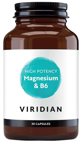 High Potency Magnesium with B6 30 Capsules