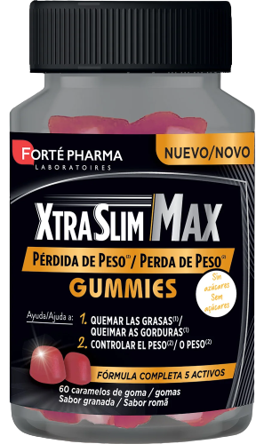 Comprar Forte pharma xtraslim max 60 gummies sabor granada