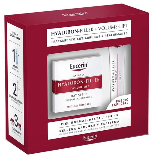 Hyaluron-Filler + Volume-Lift Day Cream Set 2 Pieces