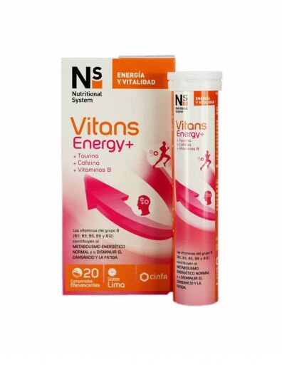 NS Vitans Energy+ Lime 20 Capsules