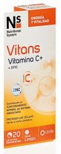 NS Vitans Vitamin C + Zinc 20 Capsules