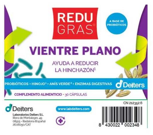 Redugras Flat Belly 30 Capsules