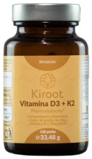 Vitamin D3+K2 120 Pearls