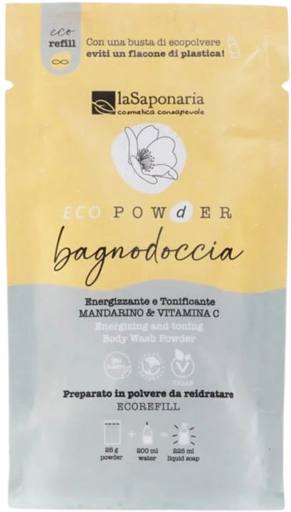 EcoPowder Mandarin Powder Shower Gel 25 gr