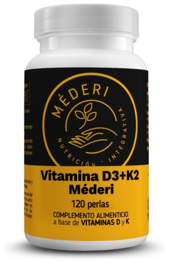 Vitamina D3 + K2 120 Perlas