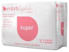 Super Incontinence Pad 100% Cotton 10 Units