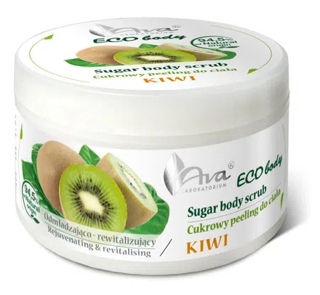 Eco Body Sugar and Kiwi Body Scrub 250 gr