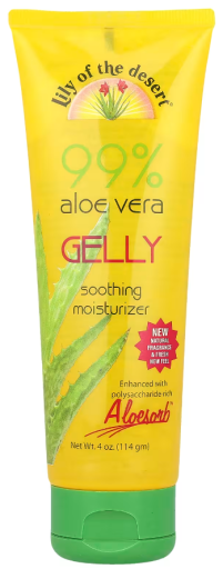 Aloe Vera Gelly Gel 99% 120 ml