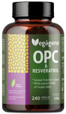 Opc Grape Seed-Resveratrol 240 Capsules