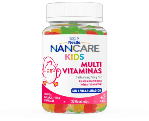 Kids Multivitamins 30 Gummies Orange Strawberry and Apple